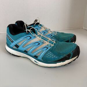 Salomon Women's X-Scream City Trail Running Athletic Shoes Blue Size 8.5